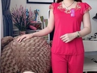 Bộ Thun lạnh Lửng Tay Con Siêu Đẹp Cho Chị Em Từ 40 -75kg Bộ Thun lạnh Lửng Tay Con Siêu Đẹp Cho Chị Em Từ 40 -75kg