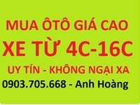 Cần mua các loại ôtô đã qua sử dụng, mua giá cao, không ngại xa