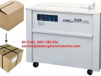 Máy đai niềng thùng bán tự động chali JN-740 giá rẻ Máy đai niềng thùng bán tự động chali JN-740 giá rẻ