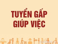 Gia đình cần tuyển 1 nữ có kinh nghiệm làm việc nhà, biết ủi đồ
