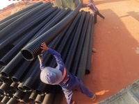 Ống nhựa HDPE cấp thoát nước 1 vách, 2 vách, 2 lớp Ống nhựa HDPE cấp thoát nước 1 vách, 2 vách, 2 lớp