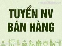 Tuyển nhân viên bán hàng giờ hành chính hoặc theo ca Tuyển nhân viên bán hàng giờ hành chính hoặc theo ca