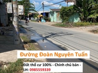Đất chính chủ - Quy Đức, Bình Chánh - SHR - 2,3Tỷ - Gần UBND Quy Đức Đất chính chủ - Quy Đức, Bình Chánh - SHR - 2,3Tỷ - Gần UBND Quy Đức