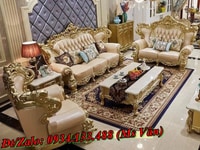 Ghế sofa cổ điển hoàng gia cực kỳ sang trọng Ghế sofa cổ điển hoàng gia cực kỳ sang trọng