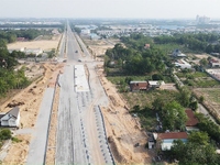 Đất đường tuyến số 4 Becamex Đồng Phú.