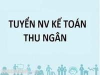 Tuyển 2 nam,nữ kế toán,thu ngân tại siêu thị mini Tuyển 2 nam,nữ kế toán,thu ngân tại siêu thị mini