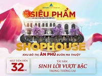 Mở Bán Shophouse Ân Phú MT Hà Huy Tập ,Tân An , BMT nhanh tay booking Mở Bán Shophouse Ân Phú MT Hà Huy Tập ,Tân An , BMT nhanh tay booking