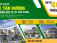 Đất nền liền kề Khu Công nghiệp Tân Hương giá rẻ, Full thổ cư. Đất nền liền kề Khu Công nghiệp Tân Hương giá rẻ, Full thổ cư.