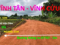 Đất vườn Vĩnh Tân Vĩnh Cửu 21m*50m sổ hồng riêng nở hậu Đất vườn Vĩnh Tân Vĩnh Cửu 21m*50m sổ hồng riêng nở hậu