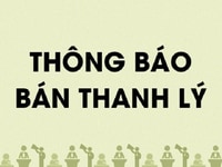 Cty Bia Sài Gòn Thông Báo Bán Đấu Giá Thanh Lý Tài Sản Cty Bia Sài Gòn Thông Báo Bán Đấu Giá Thanh Lý Tài Sản