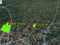 Bán nền đất mặt tiền nhựa 6m, cách quảng trường 5 phút, DT 6*29 Bán nền đất mặt tiền nhựa 6m, cách quảng trường 5 phút, DT 6*29