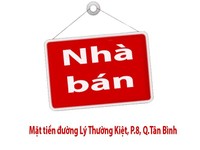 Bán nhà mặt tiền đường Lý Thường Kiệt, phường 8, Quận Tân Bình.