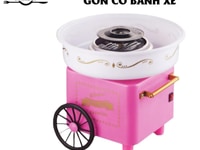 Máy làm kẹo bông mini có bánh xe Máy làm kẹo bông mini có bánh xe