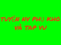 Hệ thống cửa hàng của Cty em đang cần người don dẹp phụ kho Hệ thống cửa hàng của Cty em đang cần người don dẹp phụ kho