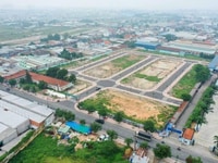 Đất nền sổ đỏ mặt tiền chợ vòng xoay An Phú liền kề Vsip và Aeon Mall Đất nền sổ đỏ mặt tiền chợ vòng xoay An Phú liền kề Vsip và Aeon Mall