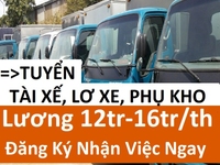 Thủ Đức > Tuyển Lái xe tải, phụ lơ xe Và Nam Phụ kho bánh kẹo Thủ Đức > Tuyển Lái xe tải, phụ lơ xe Và Nam Phụ kho bánh kẹo