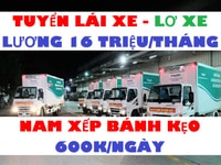 BẠC LIÊU=> Tuyển 10 Lái xe + Lơ xe + 10 Phụ kho Bánh Kẹo 600k BẠC LIÊU=> Tuyển 10 Lái xe + Lơ xe + 10 Phụ kho Bánh Kẹo 600k