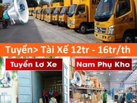 Thông Báo > Tuyển Tài Xế & Lơ Xe 16tr/tháng , Nam Xếp Kho 600k/ngày Thông Báo > Tuyển Tài Xế & Lơ Xe 16tr/tháng , Nam Xếp Kho 600k/ngày