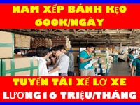BÌNH THUÂN ==> Nam LDPT Phụ xe + Phu kho bốc xếp lương cao BÌNH THUÂN ==> Nam LDPT Phụ xe + Phu kho bốc xếp lương cao