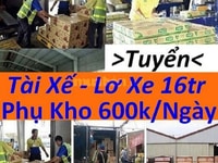 Việc Làm Tài Xế Lái Xe – Lơ Xe –Phụ Xếp Bánh Kẹo 16 Triệu Việc Làm Tài Xế Lái Xe – Lơ Xe –Phụ Xếp Bánh Kẹo 16 Triệu