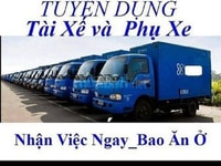 TUYỂN>> Tài Xế & Lơ Xe Tải 16tr/tháng - Nam Phụ Kho 600k/ngày TUYỂN>> Tài Xế & Lơ Xe Tải 16tr/tháng - Nam Phụ Kho 600k/ngày