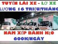 Tuyển dụng tài xế,lơ xe và phụ kho xếp hàng tại siêu thị Vĩnh Long Tuyển dụng tài xế,lơ xe và phụ kho xếp hàng tại siêu thị Vĩnh Long