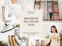 Thợ Cắt May Áo Dài / Trợ Lý May