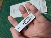 Cáp nối máy chiếu cho iPhone/iPad/iPod Lightning to VGA Adapter (mới) Cáp nối máy chiếu cho iPhone/iPad/iPod Lightning to VGA Adapter (mới)