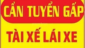 Nhà phân phối nước ngọt CẦN TUYỂN tài xế và NV giao hàng xe máy ba gác