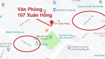 VP 15m2 mặt tiền Xuân Hồng trong Building 5 tầng (ngay ngã tư Bảy Hiền