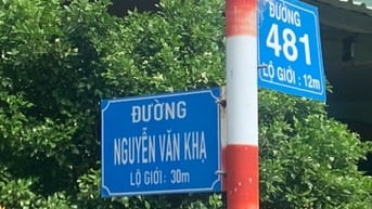 Bán đất Phú Hòa Đông-Củ Chi, góc ngã tư Nguyễn Văn Khạ-Phạm Văn Cội