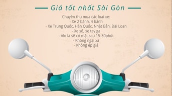 THU MUA XE MÁY + XE ĐẠP GIÁ CAO KHU VỰC TPHCM VÀ CÁC TỈNH LÂN CẬN