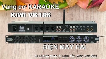 Vang cơ chinh hãng Kiwi VK186 khuyến mãi đôi dây Canon