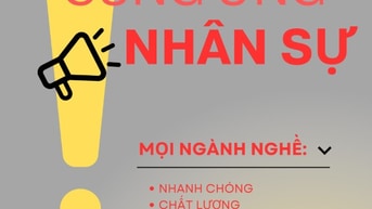 EM NHẬN TUYỂN DỤNG NHÂN SỰ MỌI NGHÀNH NGHỀ,NHANH CHÓNG UY TÍN CHẤT