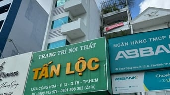 CC Cho Thuê nhà 2 Mặt Tiền 137A Cộng Hòa, P12, Tân Bình