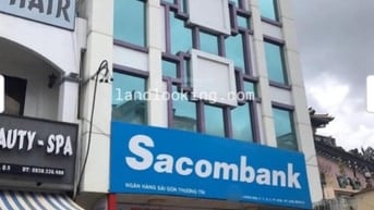 Bán nhà 382AB Trần Hưng Đạo, Q5, Sacombank thuê 245tr/tháng, 40 tỷ 