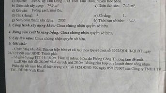 Nhà 4,5x20 mặt tiền Thới Tam Thôn 14