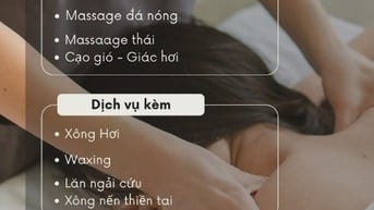 Nhận đến massage trị liệu tại nhà,căn hộ,ks,spa