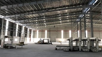 Cho thuê 5000m2 XƯỞNG Mới Bến Cát ,Gía :70.000đ/m2 ,đường Cont ,khu SX