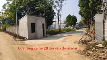 Cho thuê đất làm nhà xưởng tại Đồng Trạng, Sơn Tây, diện tích 2700m²