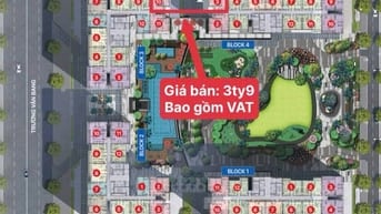 Bán gấp căn gốc 2PN 68m² giá chỉ 3ty9 bao gồm VAT dự án Victoria Villa