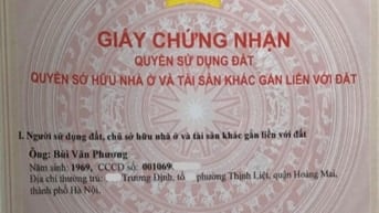 Chính chủ bán cần nhà 38m x 6 tầng xây mới - trong ngõ - đường Bờ Sông