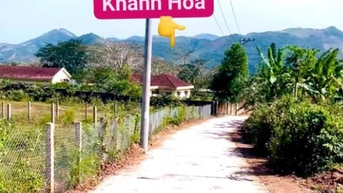 Bán 1069m2 đất làm nhà vườn xã Suối Cát, h.Cam Lâm, t.Khánh Hòa