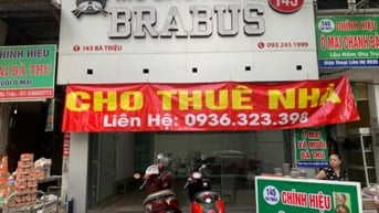 CHO THUÊ NHÀ MẶT PHỐ BÀ TRIỆU 