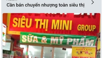 Sáng nhượng, cho thuê địa điểm kinh doanh mặt đường Lĩnh Nam