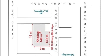 Cho thuê mặt bằng kinh doanh tại số 16 Phố Hoàng Minh Đạo, Long Biên