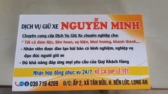 Chuyên nhận hợp đồng trông giữ xe tất cả đám tiệc, sự kiện... 