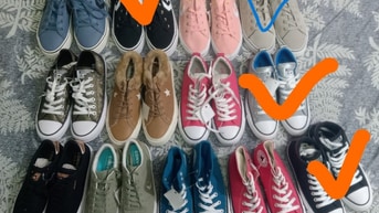 Giaỳ Convers , chính hãng , mới, size 38 , 24 cm 