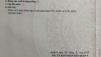 Cho thuê lô đất 70m2 - lô góc 2 mặt tiền đường Liên Phường Thủ Đức