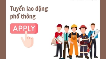 Tuyển Gấp Lao Động Phổ Thông Trung Tuổi Bảo Vệ, Đóng Gói, Soạn Hàng